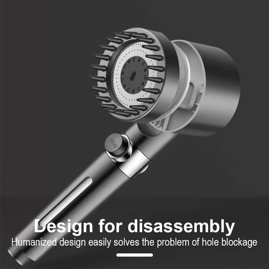 Turbocharged Shower Head (رأس دش مزود بشاحن توربيني)