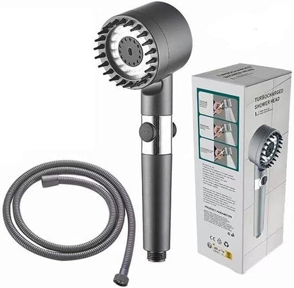 Turbocharged Shower Head (رأس دش مزود بشاحن توربيني)