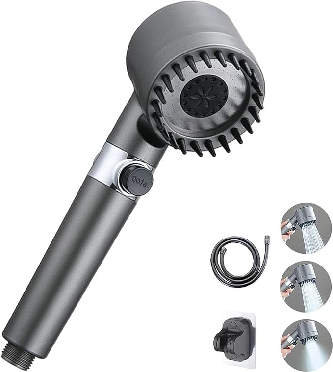 Turbocharged Shower Head (رأس دش مزود بشاحن توربيني)