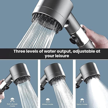 Turbocharged Shower Head (رأس دش مزود بشاحن توربيني)