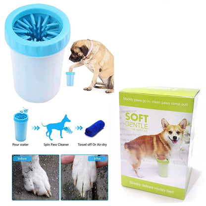 Dog Paw Cleaner Washing Cup (كوب غسيل وتنظيف أقدام الكلاب)