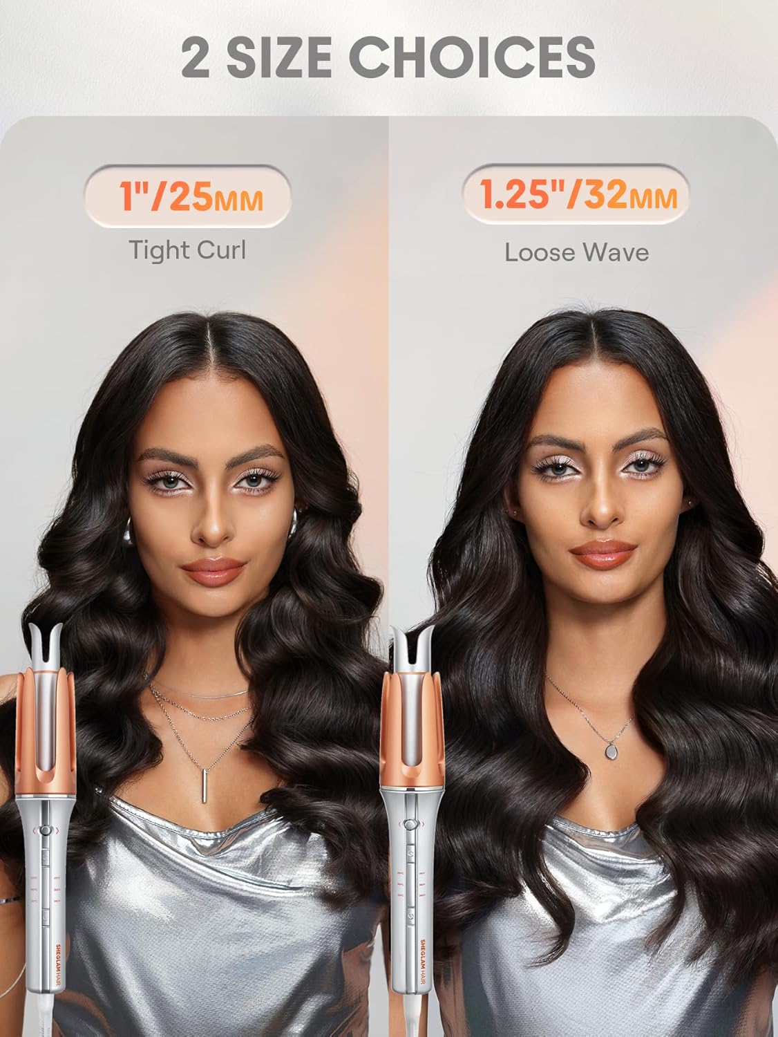 SHEGLAM Automatic Hair Curler (مكواة تجعيد الشعر الأوتوماتيكية SHEGLAM)